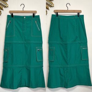 Delia’s By Dolls Kill Dial Tone Cargo Maxi Skirt